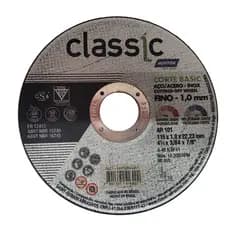 KIT 25 DISCOS ABRASIVO D/ CORTE 115,0X1,0X22,23 CLASSIC