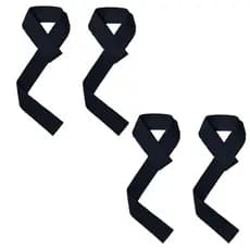 2 Par Tala Straps 100% Algodão Reforçado. P/musculação . Academia