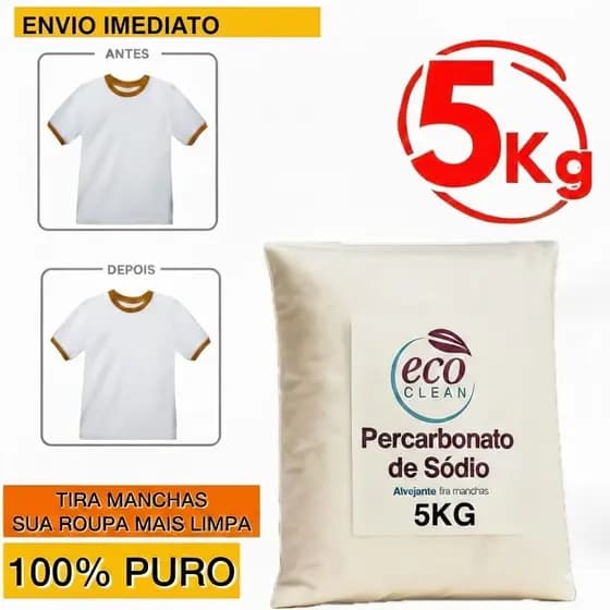 Percarbonato de Sódio Alvejante Sem Cloro Tira Manchas - TEM VARIAÇÃO