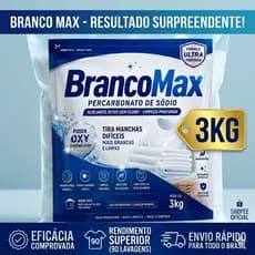 Percarbonato de Sódio 100% Puro Limpeza Em Geral Tira Manchas Roupas Brancas 500g/1kg /2kg /3kg
