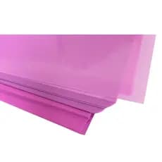 Capa Encadernação A4 Line Rosa + Contracapa Couro Rosa 10 Unidades Cada