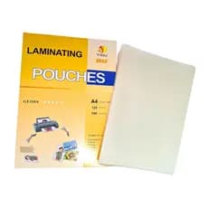 20 Folhas Plastico Plastificação Tamanho A4 220x307mm 125 micras