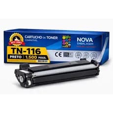 Toner Compatível Com Brother Tn116 Tn-116 L1222 L1232 L1632 1.5k