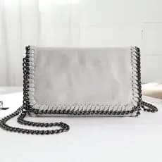 Bolsa Moda feminina transversal corrente escura