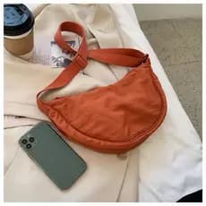 Bolsa Feminina Estilosa Versátil Impermeável Transversal Alça Ajustável