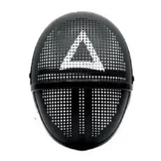 Kit 3 Pcs Máscara Cosplay Dos Soldados Round 6 Triangulo Quadrado Circulo pare Festa De Carnaval