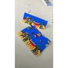 LAPELA ROTULO PERSONALIZADA 21X6 QUALQUER TEMA DE FESTA E ANIVERSARIO (30 UNIDADES)