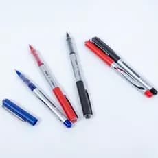 Caneta Caligrafia Canetinha Desenho Ponta Fina Macia 0.5mm Kit 3 Canetas Roller-Tip Pen