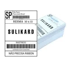 Etiqueta Adesiva Térmica 10x15cm 200 500 1000 2000 5000 unidades Para E-commerce