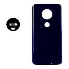 Tampa Vidro Traseira Moto G7 Plus Azul Original E Lente pronto entrega