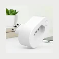 Tomada Inteligente Wi-Fi, 16A, Bivolt, Plástico ABS Branco, Controle por Aplicativo, 77x43,5x62,3mm