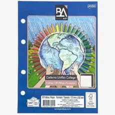 Folhas para Fichário 96FL Pautadas Jandaia Basic Art