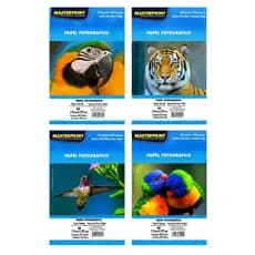 Papel Fotográfico A4 Branco Brilhante Masterprint