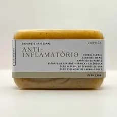 Sabonete Artesanal Anti-inflamatório Gengibre 70g Reduz Dor, Inflamação, Sensibilidade, Irritação