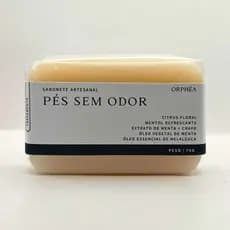 Sabonete Artesanal Pés Sem Odor Com Melaleuca 70g Reduz Mau Cheiro da Sola dos Pés, Limpa, Previne Fungos