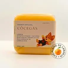 Sabonete Artesanal Infantil Cócegas Laranja 60g Ideal Para Refrescância Suavidade Pele Delicada Limpeza Suave
