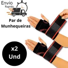 Munhequeiras Tensor de Pulso ortopédico Ajustavel Protetor de mao de compressão Unissex munhequeira musculação Tendinite