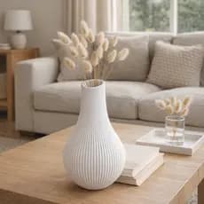 Vaso shizu | Vaso Branco | Vaso Decorativo | Vaso estilo cachepô