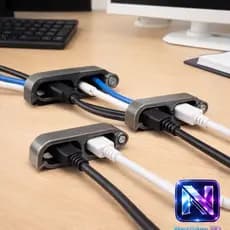 Suporte de Fio | Presilha de Fios | kit suporte de fios P M G