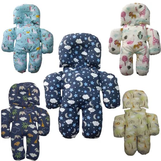 Redutor Almofada Bebê Conforto Menino Menina Colchonete Estampado Algodão Antialérgico