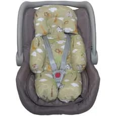Colchonete Bebê Conforto Estampado Acolchoado 100% Algodão Apoio Redutor para Carrinho Bebê Conforto