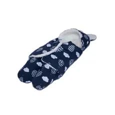 Saco de Dormir Bebe Ursinho com Sherpa Inverno Enrolar Bebe para Menino e Menina Varias Estampas