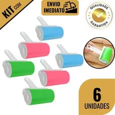 Rolo Tira Pelo 2/4/6 Peças Rolo Lavável Roupas Reutilizável Pelo Fios Roupa Silicone com Tampa