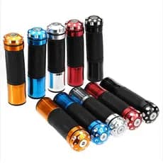 Manopla Punho Para Moto Cromado Cores Modelo Universal | Envio Imediato
