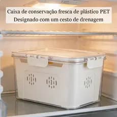 Grande capacidade Durável Caixa de preservação de alimentos Caixa selada fresca Caixa de armazenamento do refrigerador