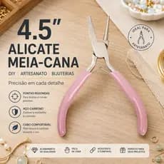 Alicates de côncavo redondos profissionais alicate de bico redondo DIY cabo ergonômico Não fácil oxidar Lâmina afiada