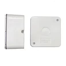 Kit 2 Caixas de Proteção Organizadora Conectores Cftv Ip55