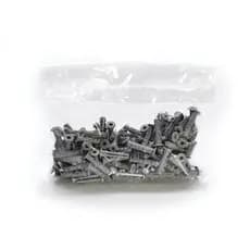 Pacote Parafuso E Bucha Phillips 5mm 100 Peças