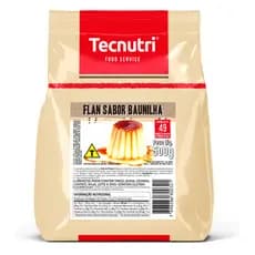 Flan Baunilha sobremesa pacote de 500g - rende 49 porções (1 pacote)