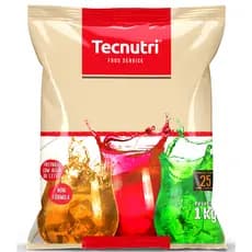 Suco Refresco em Po 1kg rende 25litros sabores 1 pacote