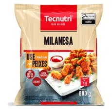 Milanesa Tecnutri 800g 3 Pacotes (ja vem temperada)