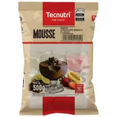 Mousse de Chocolate Branco Tecnutri 500g (Base para outros sabores) 1 pacote