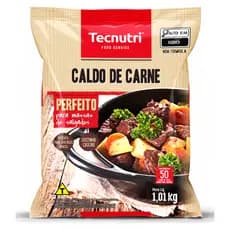 Caldo de Carne Tecnutri 1kg - 1 pacote