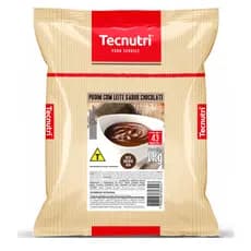 Pudim de Chocolate com Leite Tecnutri 1kg - 1 Pacote
