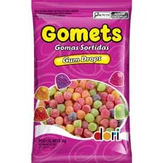 Gomets 1 kg sabores variados - 1 pacote