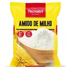Amido de milho Tecnutri 1kg - 1 pacote