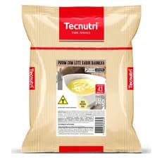 Pudim Baunilha com leite Tecnutri 1kg - 1 pacote