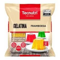 Gelatina sabor Framboesa 1kg - 1 Pacote