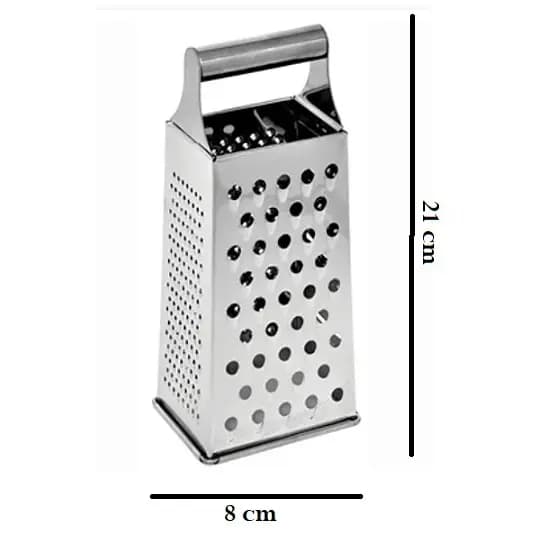 OFERTA Ralador Top Útil 22x8Cm Prático E Fácil de Aço 4 Faces Inoxidável Multifuncional Legumes Queijos