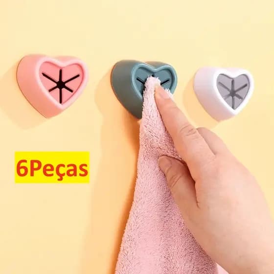 Oferta Porta Suporte Toalheiro Para Parede De Cozinha 5x2,3Cm Para Pano De Parede Cabide Organizador De Toalhas