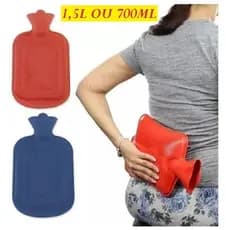 Bolsa De Água Térmica 1.5L Ou 700ML Emborrachado Quente Ou Fria Colorido Compressa Prático E Fácil