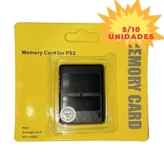kit 5/10 Memory Card Compativel Ps2 Playstation