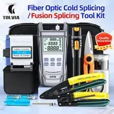 VERSAO NOVO comprimento de onda Kit Ferramenta Fibra Optica Ftth 10 Caneta 10km Tesoura C/nf