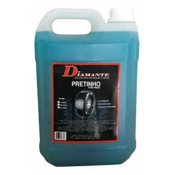 Pretinho Para Pneus Diamante Abrilhantador Celante Para Pneus Com Aspecto Molhado 5 Litros