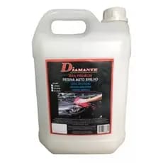 Resina Auto Brilho Automotiva Cristalizador De Pinturas Automotivas Diamante 5 litros