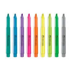 Kit Marca Texto Faber Castell Cores Vivas Escolha o Seu